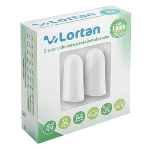 Lortan, stopery do uszu piankowe, 2 szt.