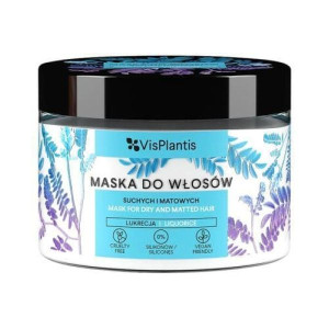 Maska Vis Plantis do włosów suchych i matowych, lukrecja, 300 ml