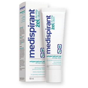 Medispirant, antyperspirant żel do stóp i dłoni, 50 ml