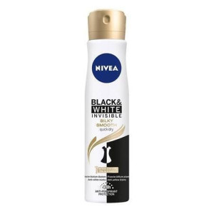 Nivea Black & White Invisible Silky Smooth, antyperspirant, spray, 250 ml