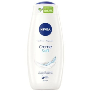 Nivea Creme Soft, kremowy żel pod prysznic, 500 ml
