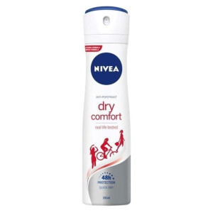Nivea Dry Comfort, antyperspirant, spray, 150 ml