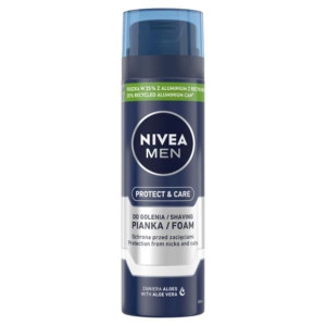 Nivea MEN Protect & Care, ochronna pianka do golenia, 200 ml