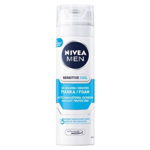 Nivea MEN Sensitive Cool, chłodząca pianka do golenia, 200 ml