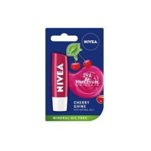 Nivea Pomadka do ust Cherry Shine, 4,8 g