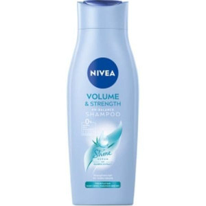 Nivea, Szampon do włosów cienkich i bez objętości Volume & Strenght, 400 ml