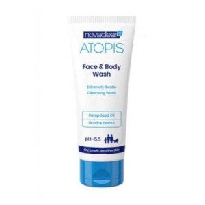 Novaclear Atopis, płyn do mycia twarzy i ciała, 200 ml