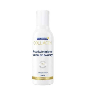 Novaclear Collagen, rozświetlający tonik do twarzy, 100 ml