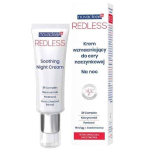 Novaclear Redless, krem wzmacniający do cery naczynkowej na noc, 50 ml