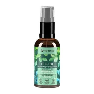 Olejek arganowy do twarzy i włosów Vis Plantis, regenerujący, 30 ml