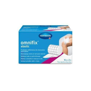 Omnifix Elastic, przylepiec włókninowy, 5mx10 cm, 1 szt.