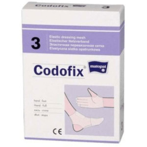 Opaska CODOFIX numer 3, 2,5 cm x 1m, na stopę i dłoń, 1 sztuka