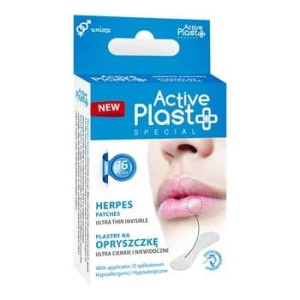 Plastry ActivePlast Special, na opryszczkę, 16 szt.