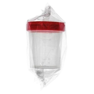 Pojemnik jałowy na mocz Apteo, 100 ml, 1 szt.
