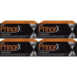 Princex 25 mg, zaburzenia erekcji, tabletki, 4x 4 szt.
