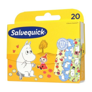 Salvequick Muminki, plastry mix, 20 szt.