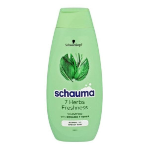 Schauma 7 Herbs Freshness, szampon do włosów przetłuszczających się, 400 ml