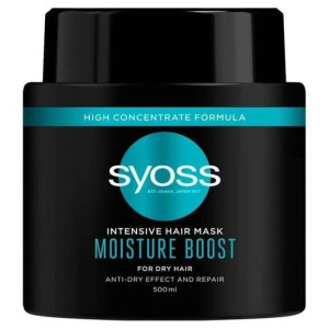 Syoss Moisture Boost, maska do włosów suchych, 500 ml