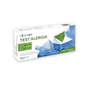 Test Diather na alergię Pies Kot, kasetka testowa, 1 szt.