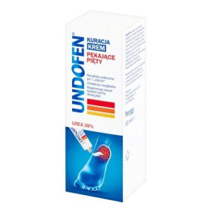 Undofen Kuracja, krem, pękające pięty, 50 ml.