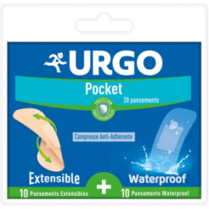 Urgo Pocket, plastry, 20 szt.