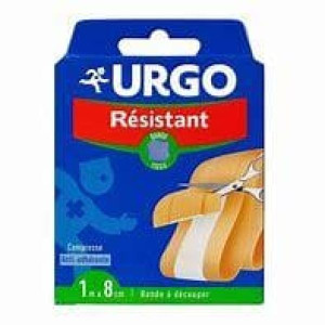 Urgo Resistant, plaster opatrunkowy, 1 m x 8 cm, 1 szt.