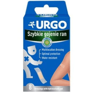 Urgo Szybkie gojenie ran, plastry, 8 szt.