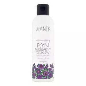 Vianek, wzmacniający płyn micelarny-tonik 2w1, cera naczynkowa, 200 ml