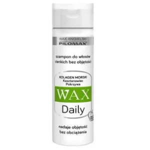 WAX Pilomax Daily, szampon do włosów cienkich bez objętości, 200 ml