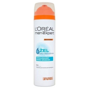 Żel do golenia L'Oreal Paris Men, hipoalergiczny, 200 ml