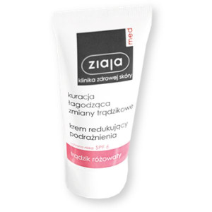 Ziaja Med, krem na trądzik różowaty redukujący podrażnienia, 50 ml