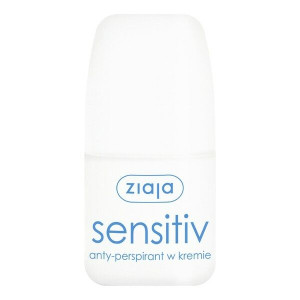 Ziaja Sensitiv, antyperspirant w kremie, roll-on, 60 ml