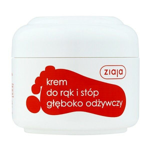 Ziaja Stopy, krem do rąk i stóp głęboko odżywczy, 50 ml
