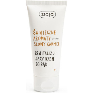 Ziaja Świąteczne Aromaty, rewitalizujący krem do rąk słony karmel, 50 ml