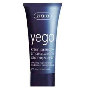 Ziaja Yego, krem przeciw zmarszczkom dla mężczyzn, 50 ml