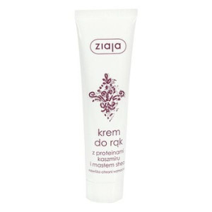 Ziaja, krem do rąk z proteinami kaszmiru i masłem shea, 100 ml
