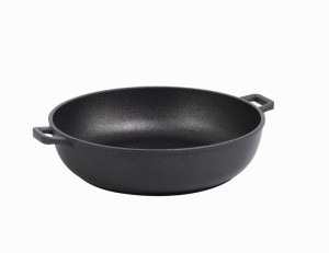 Patelnia głęboka z dwoma uchwytami de Buyer Choc E 24 cm