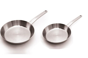 Zestaw Patelni stalowych Gerlach Prestige 24 i 28  cm