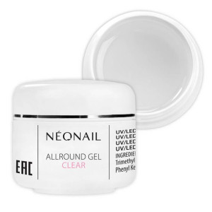 NeoNail Żel budujący do paznokci jednofazowy przeźroczysty clear 15ml