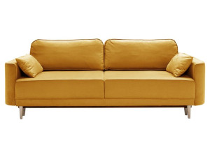 Sofa SALMA 3-osobowa Żółta