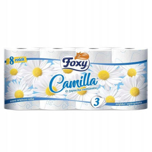 Papier Toaletowy Foxy Camilia 8 szt
