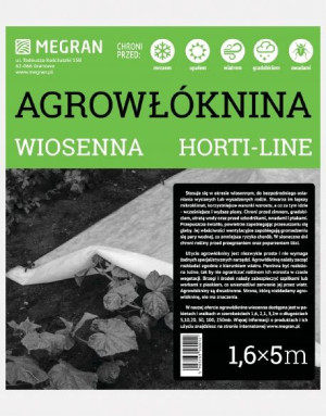 Megran Agrowłóknina Otulina Wiosenna Ochronna 1,6 X 5m