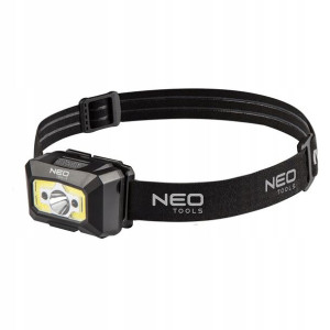 Latarka czołowa czołówka LED lampka USB 250lm NEO 99-073