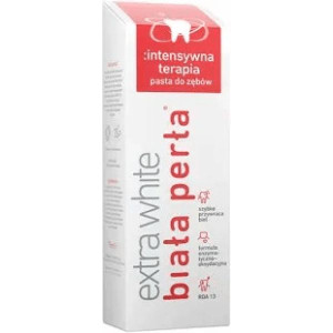 Biała Perła, pasta do zębów wybielająca, Intensywna Terapia, 75 ml