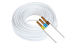 Przewód kabel drut instalacyjny płaski YDYp 3x2,5 450/750V 100mb