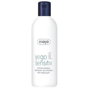 Ziaja Yego Sensitiv, wzmacniający szampon do włosów dla mężczyzn, 300 ml