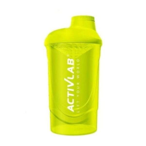 Activlab, shaker zakręcany, yellow, 600 ml, 1 szt.