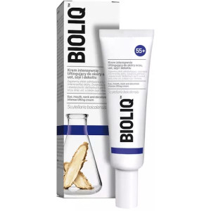 Bioliq 55+, krem intensywnie lift do skóry oczu, szyi i dekoltu, 30 ml