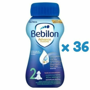 Bebilon 2 Pronutra-Advance, mleko nast po 6 miesiącu płyn 200 ml, 36 szt.