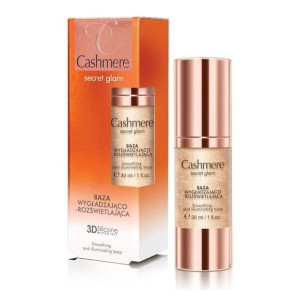 Baza wygładzająco-rozświetlająca pod makijaż Cashmere, 30 ml